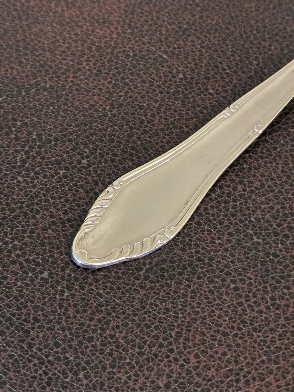 Gravy Serving Ladle  Glossy Stainless Steel Silver Flatware Vintage